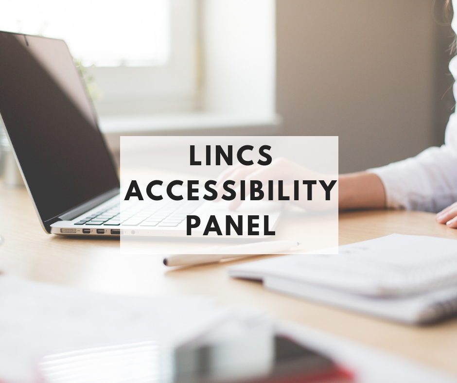 LINCS Accessibility Panel